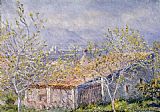 Claude Monet Gardener's House at Antibes painting